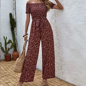 SHEIN foral jumper Size Small